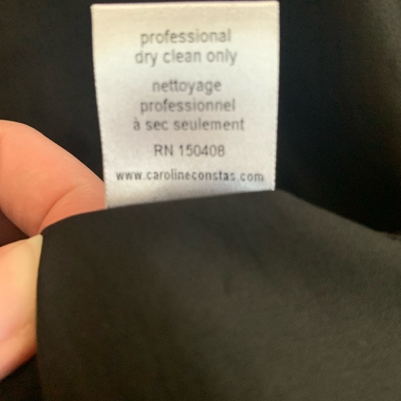 Carolina Constas Carmen Top, Ruffle, Off The Shoulder, Black, M, EUC - Picture 8 of 8